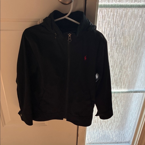 Polo Ralph Lauren Other - Polo Ralph Lauren Kids Black Hoodie with red pony Logo great condition